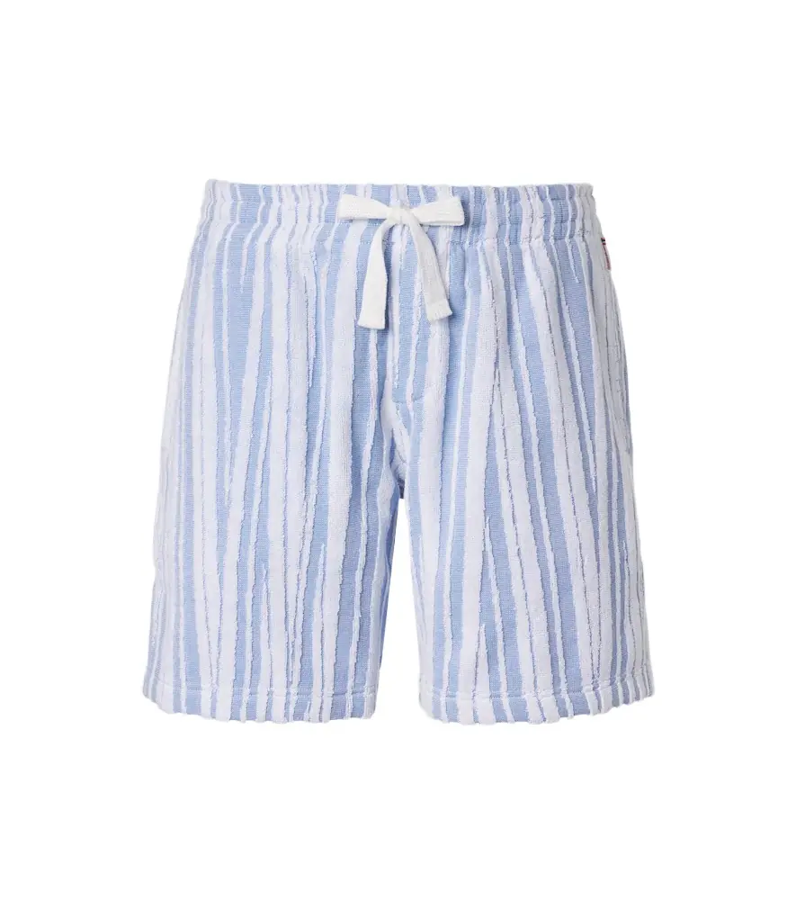 Orlebar Brown Trevon striped cotton toweling shorts