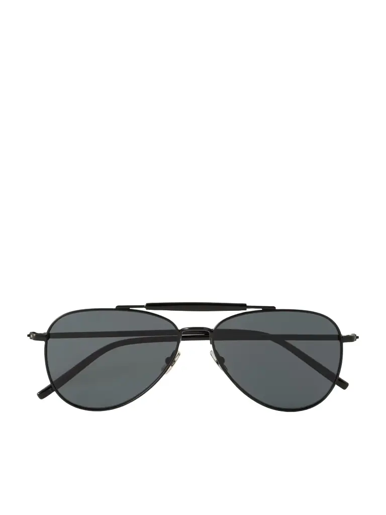 Saint Laurent Eyewear Sl 864 Aviator-style Metal Sunglasses