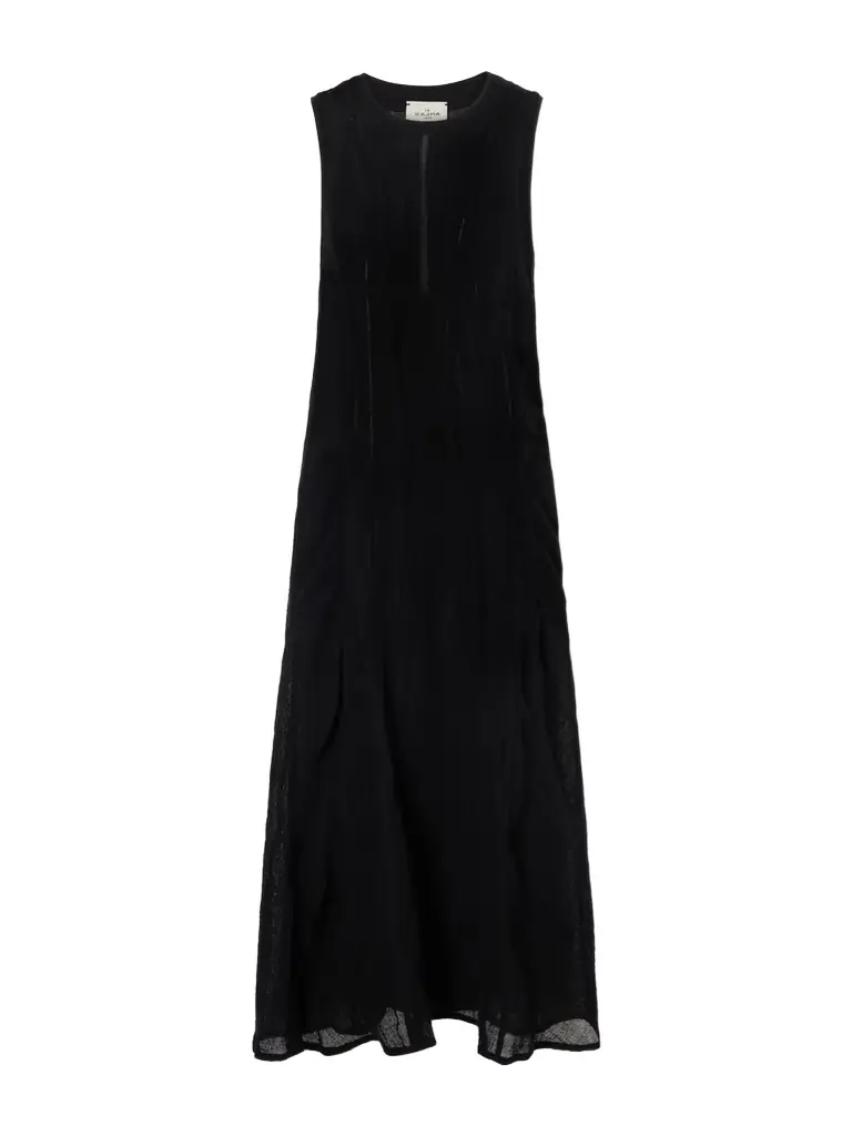 Le Kasha Dahkla Linen Maxi Dress