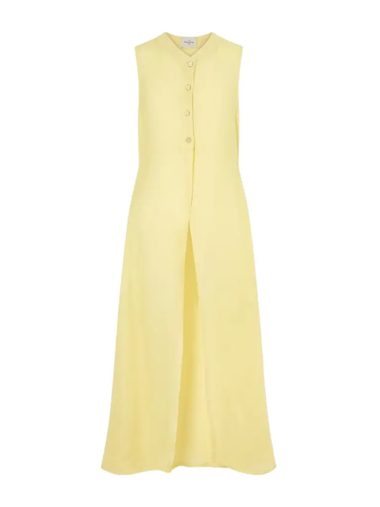 Le Kasha Linen Maxi Dress