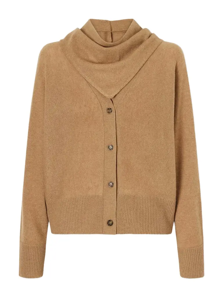 Le Kasha Lyss Organic Cashmere Cardigan