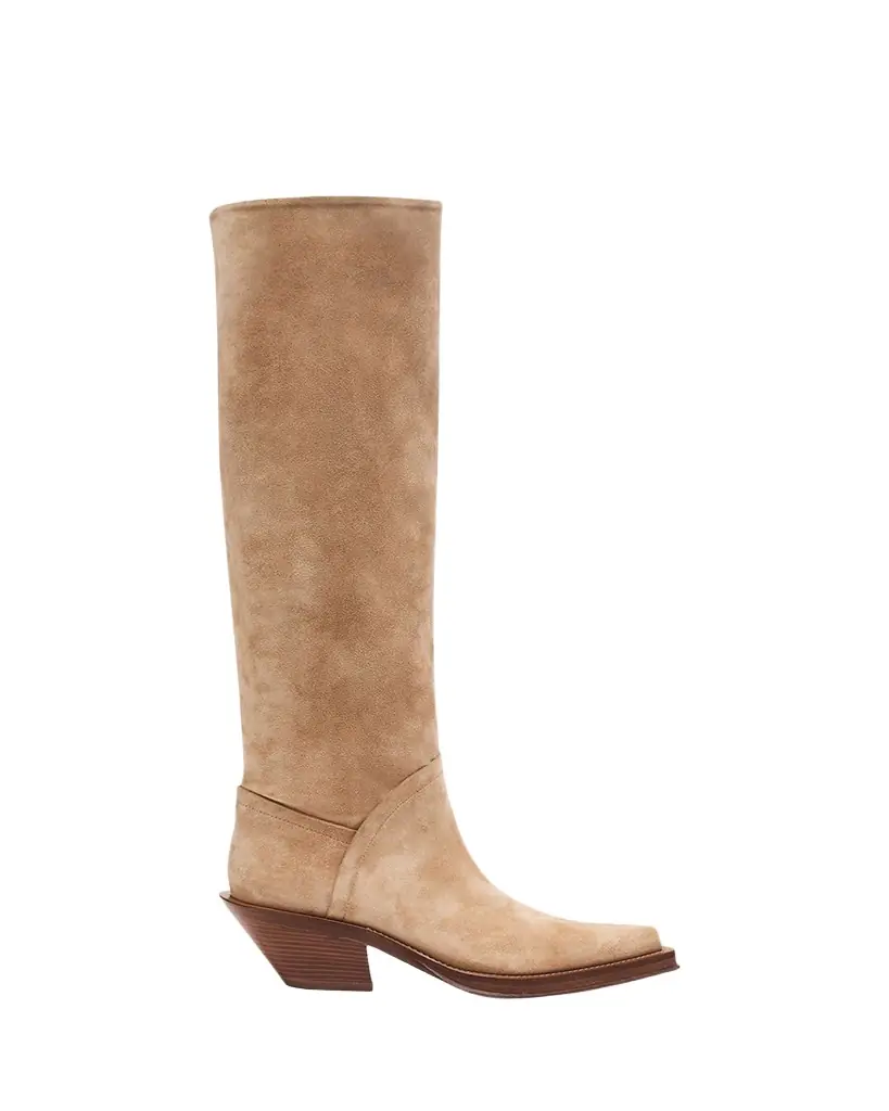 Gabriela Hearst Camero Suede Knee Boots