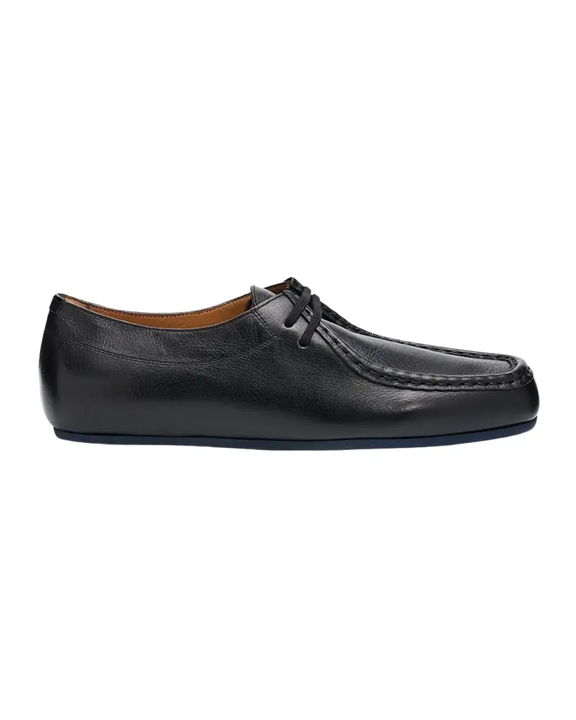 Jil Sander Leather Lace-Up Derby Shoes