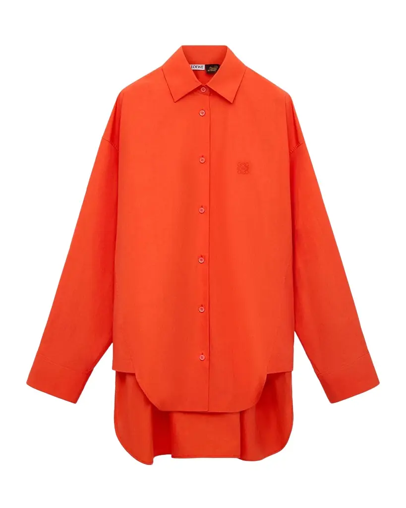 Loewe x Paula 's Ibiza Oversized Button-Down Shirt