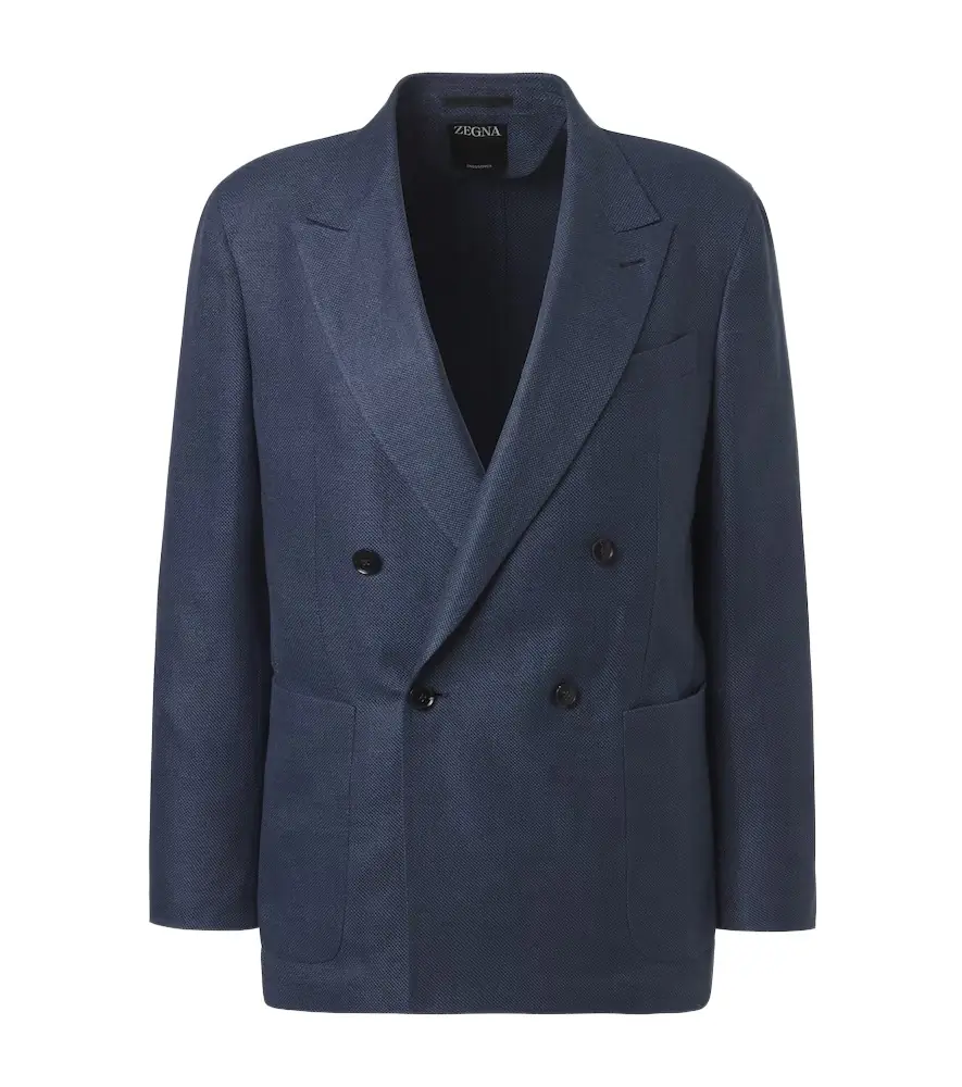 Zegna Linen, wool and silk blazer