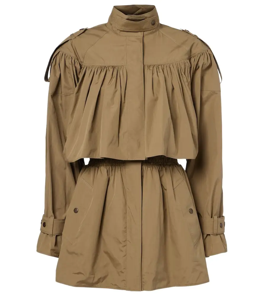 Chloe Chloé Cotton poplin trench coat