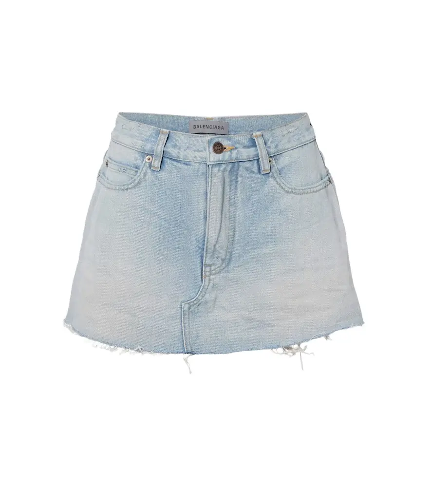 Balenciaga Denim skort