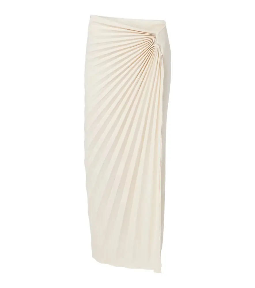Roberto Cavalli Pleated midi skirt