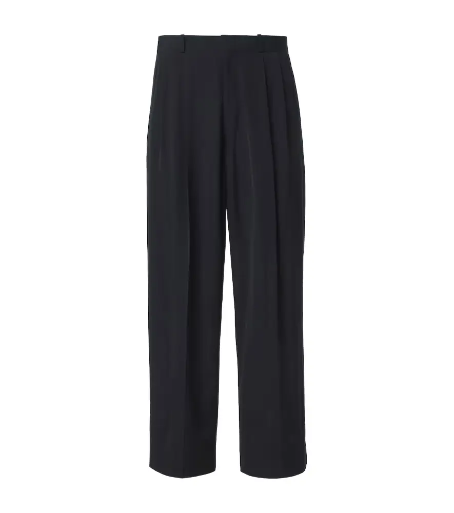 A.Presse A. Presse Wool-blend wide-leg pants