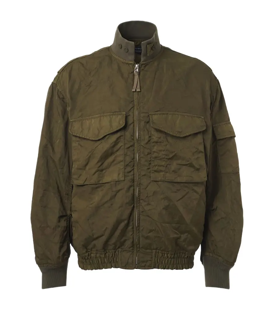 Comme des Garcons Homme Comme des Garçons Homme Zip-up bomber jacket