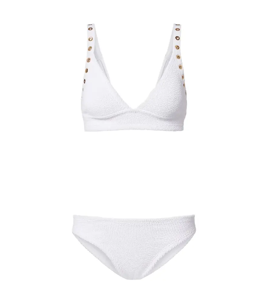 Hunza G Tessa embellished bikini