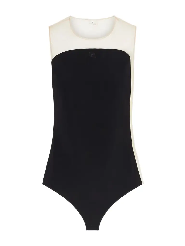 Courreges Illusion Tulle Bodysuit
