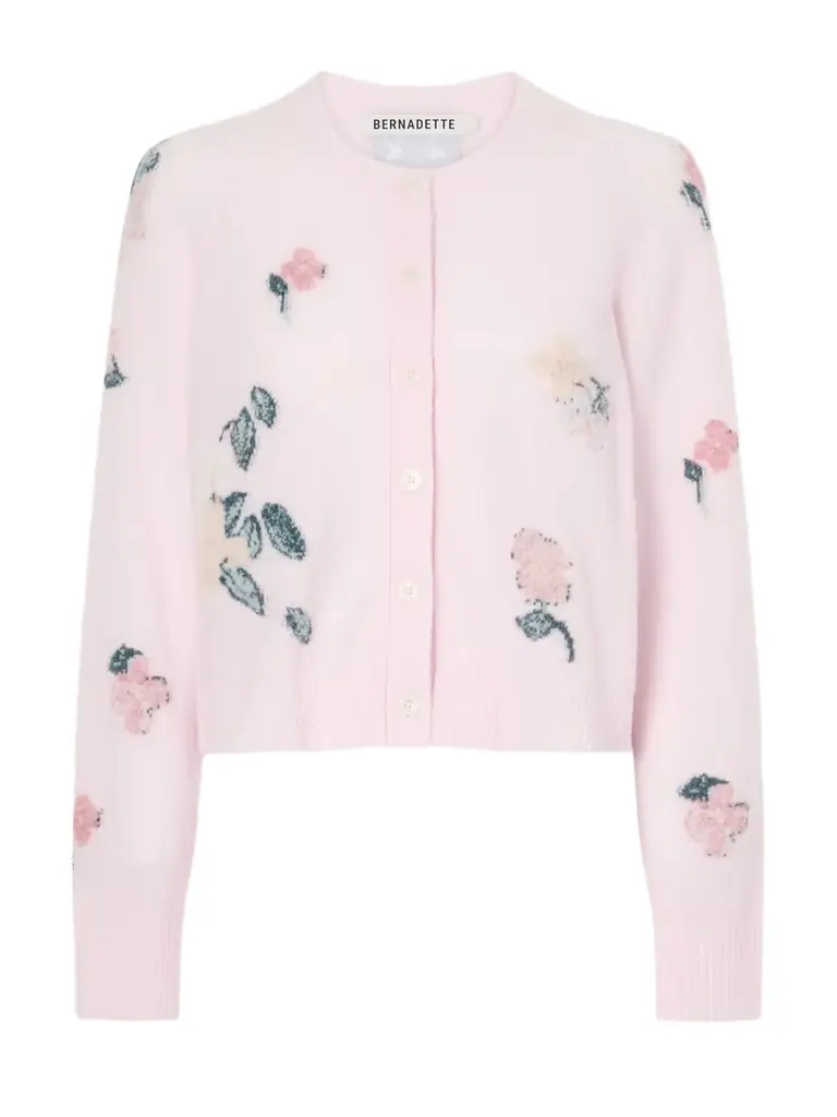 BERNADETTE Clemence Wool-blend Cardigan