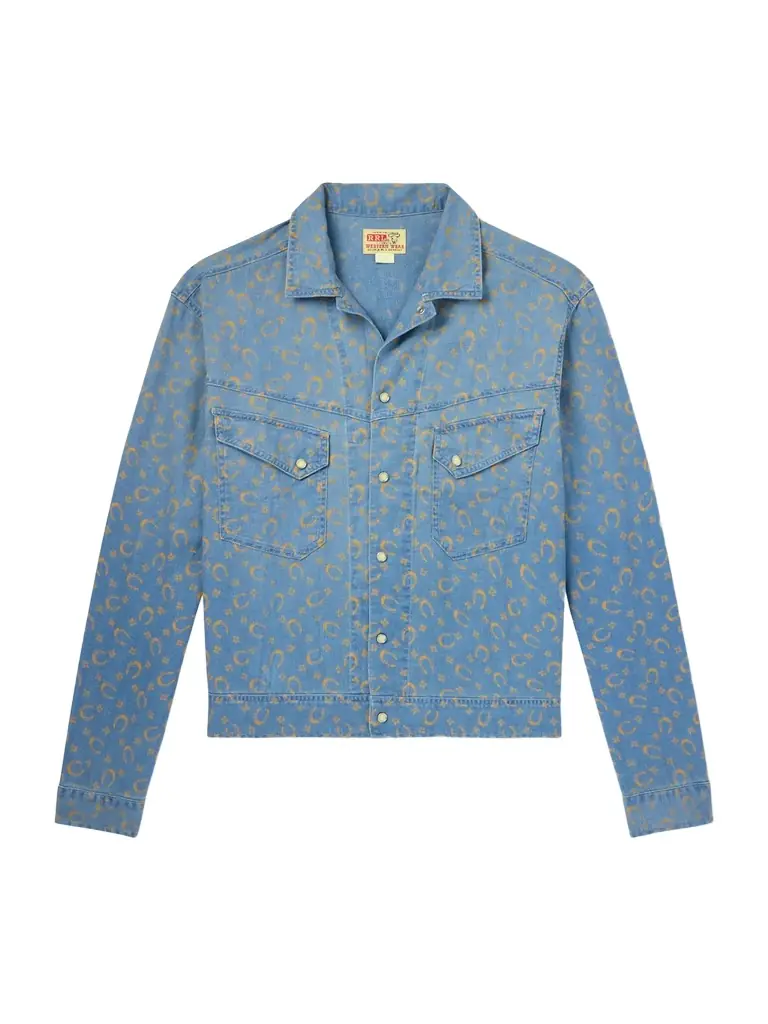 RRL Printed Cotton and Linen-Blend Shirt - Men