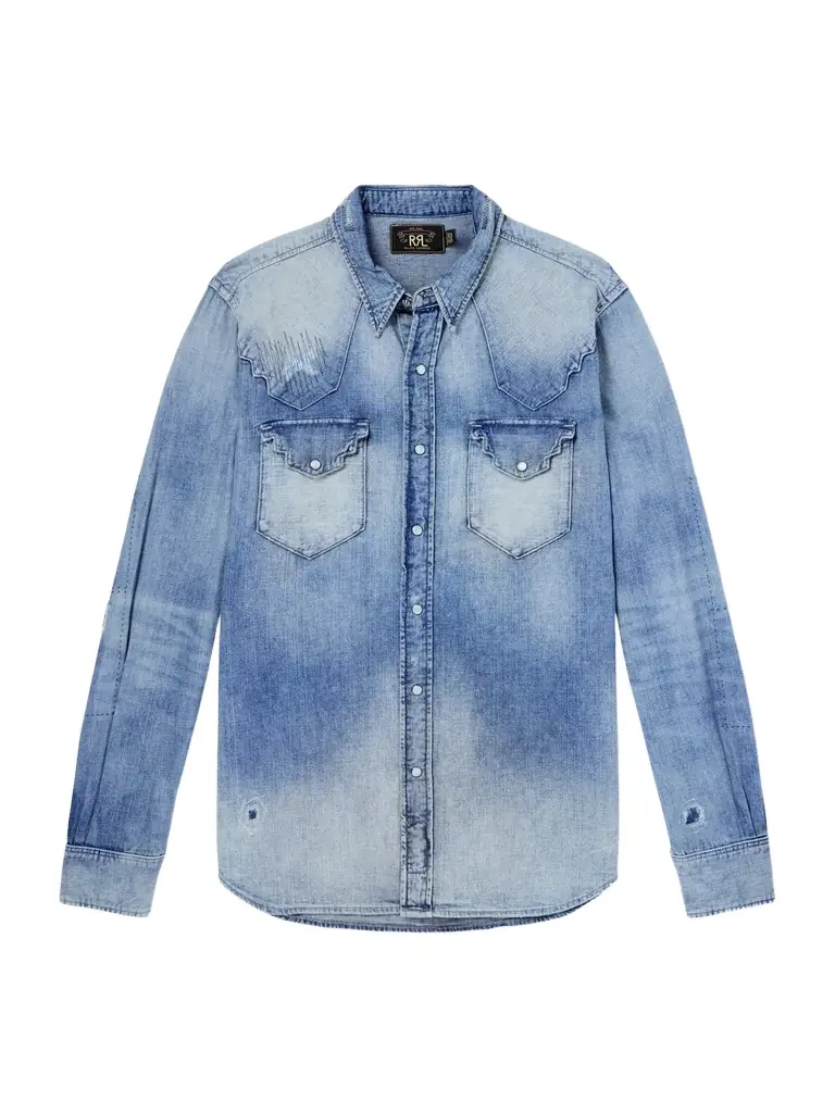 RRL Addington Denim Shirt - Men