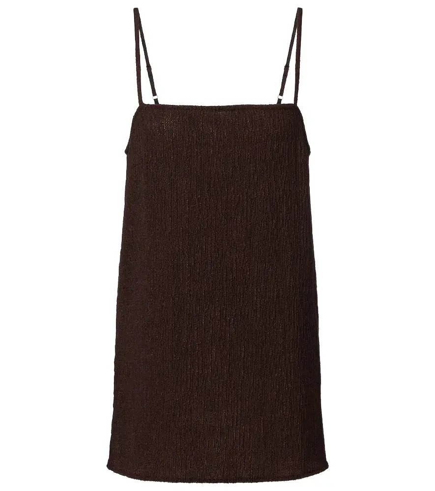 Jade Swim Iris seersucker top