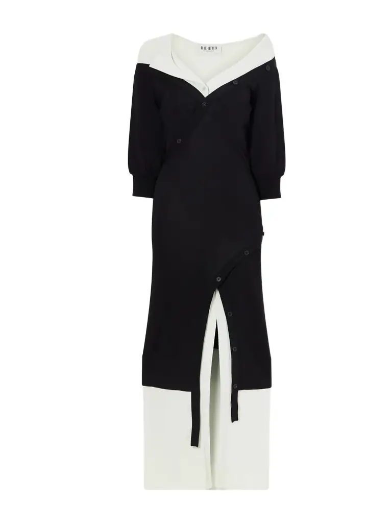 The Attico Jersey Maxi Dress