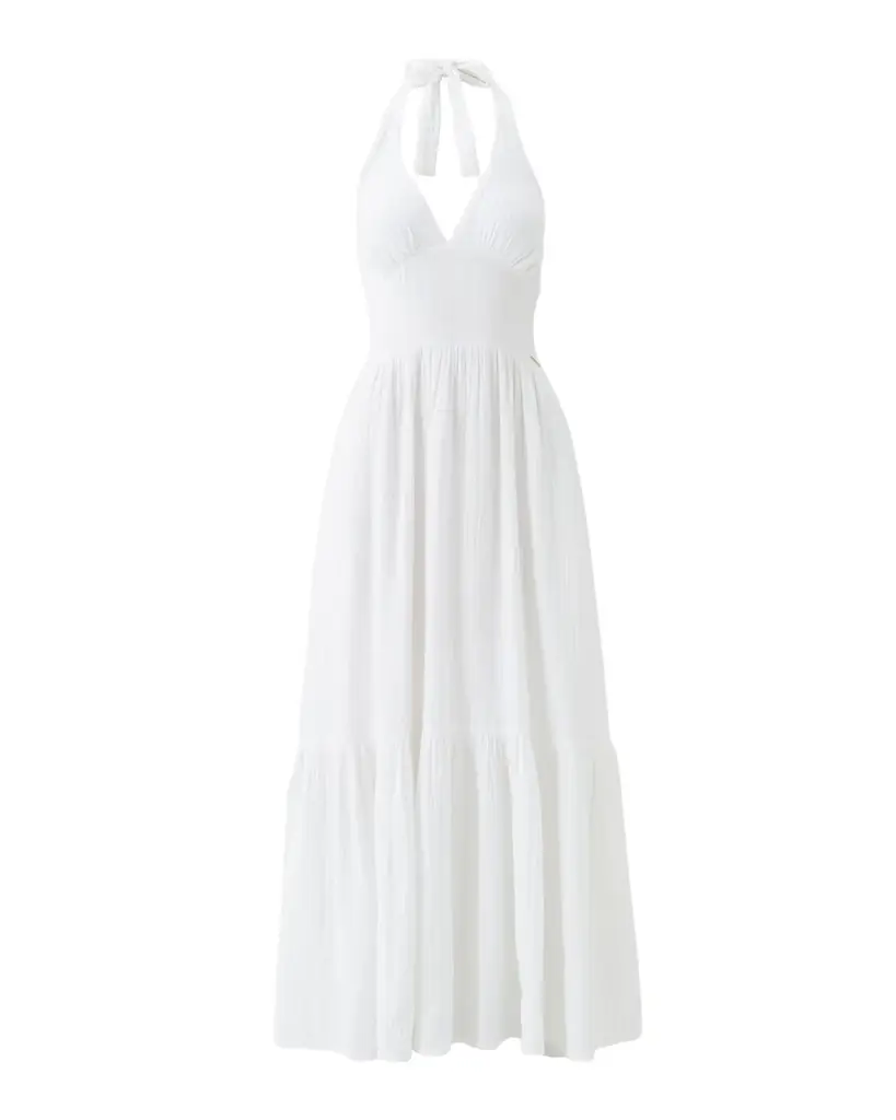 Melissa Odabash Shay Halter Maxi Dress