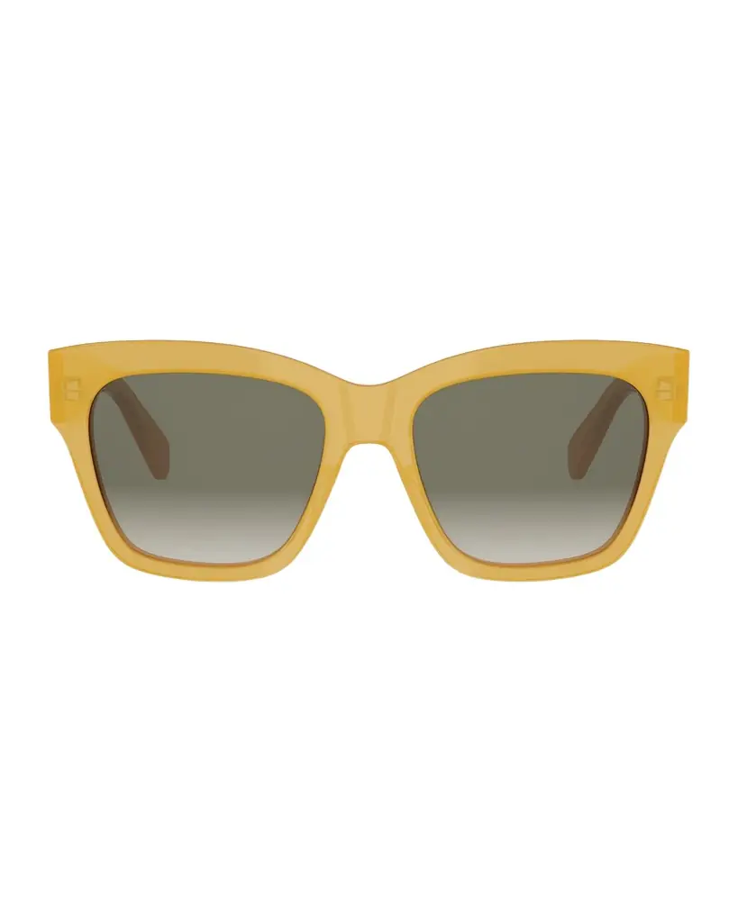 Celine Triomphe 55mm Square Acetate Sunglasses