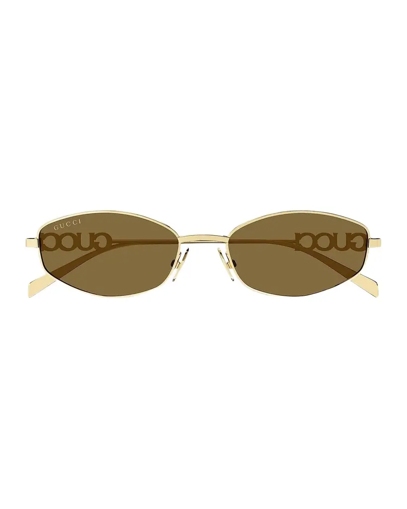 Gucci Interlocking G 58mm Round Sunglasses