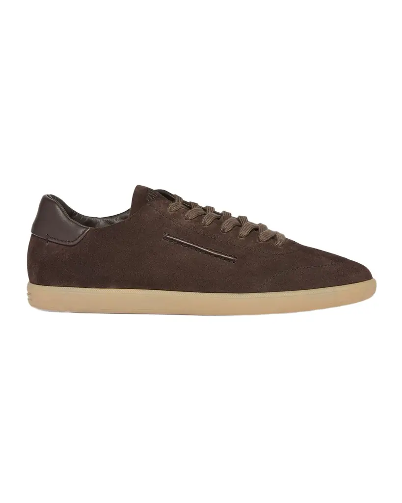 ZEGNA Men 's 232 Suede Low-Top Sneakers