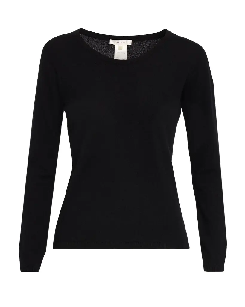 THE ROW Nezana Cashmere Long-Sleeve Top