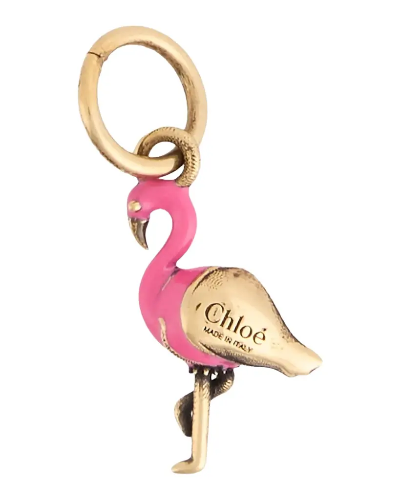 Chloe Flamingo Bag Charm