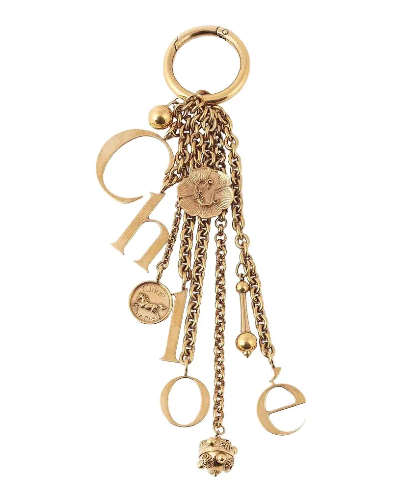 Chloe Symbols Logo Key Ring