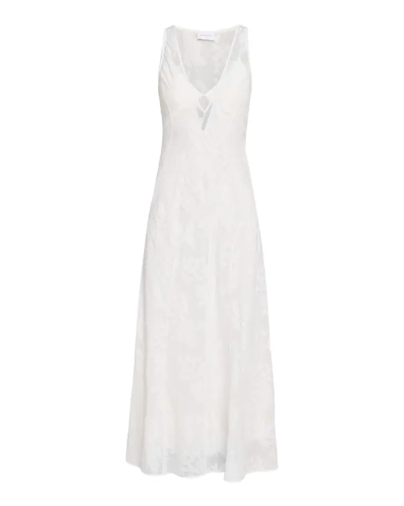 significant other edith linen blend maxi dress Significant Other Edith Linen Blend Maxi Dress