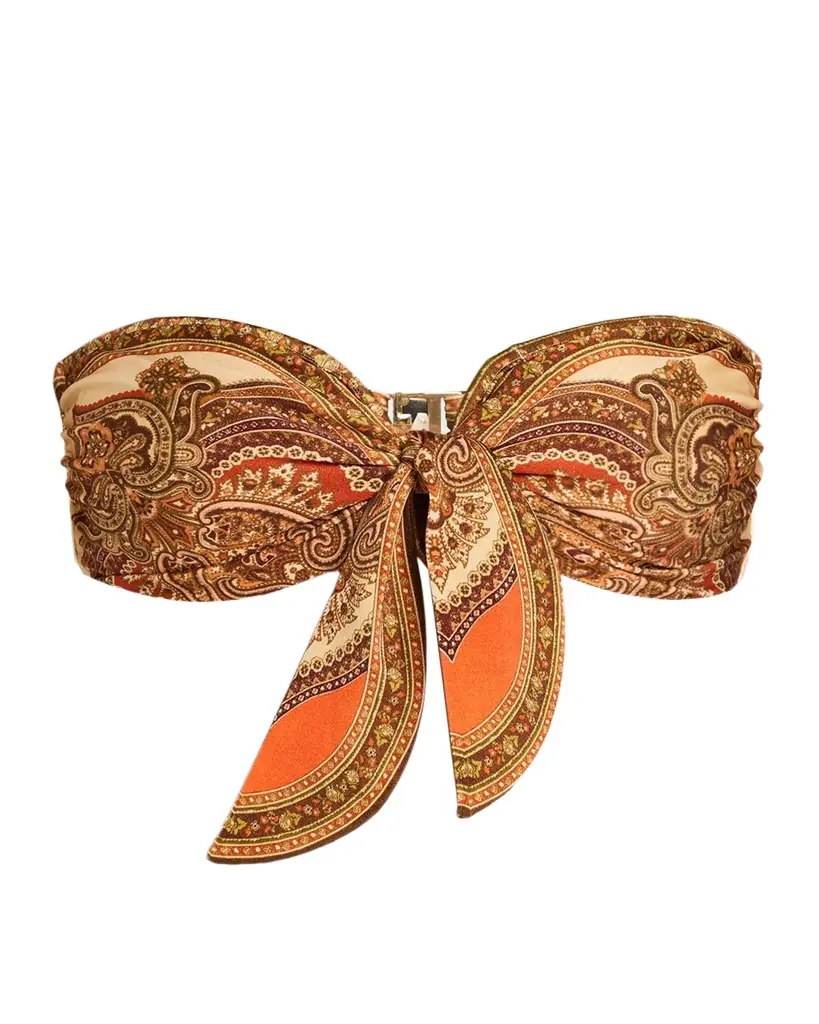 Zimmermann Mahon Scarf Tie Bikini Top