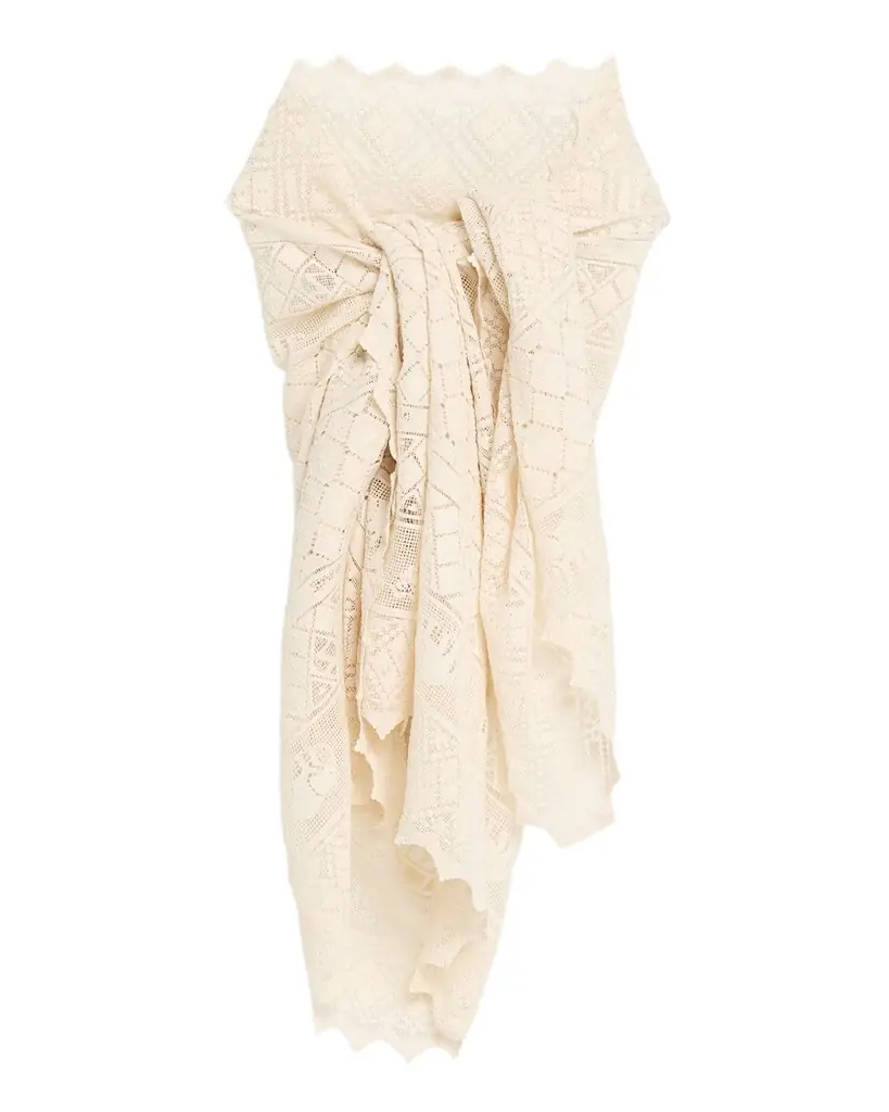 Zimmermann Woven Cotton Pareo Coverup