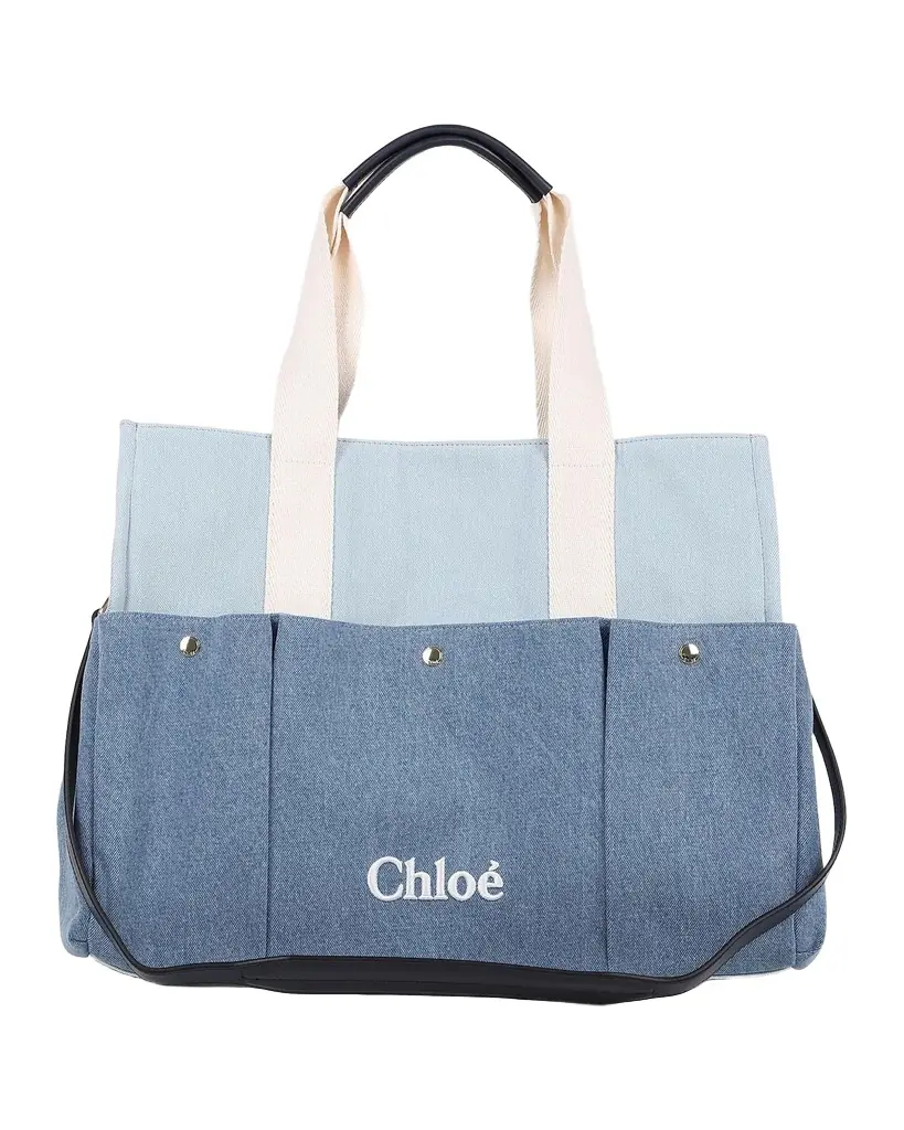 Chloe Cotton Denim Changing Bag