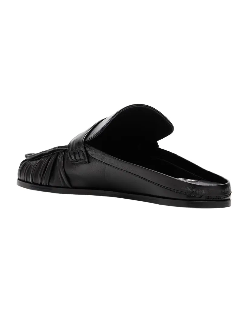 Jil Sander Sabot Leather Loafer Mules