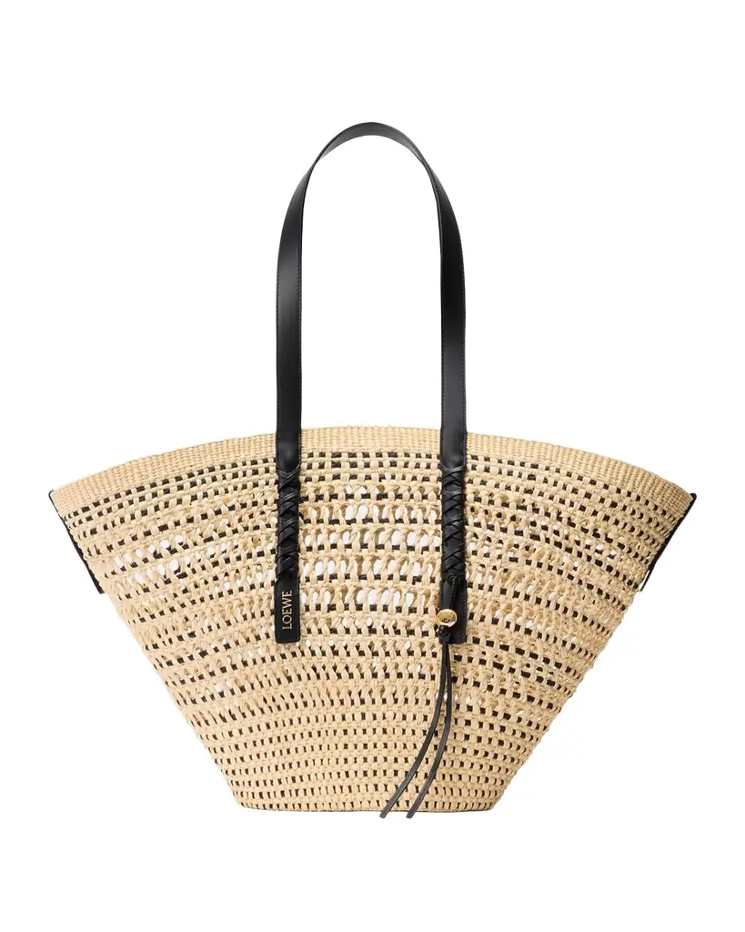 Loewe x Paula 's Ibiza Large Woven Tote Bag