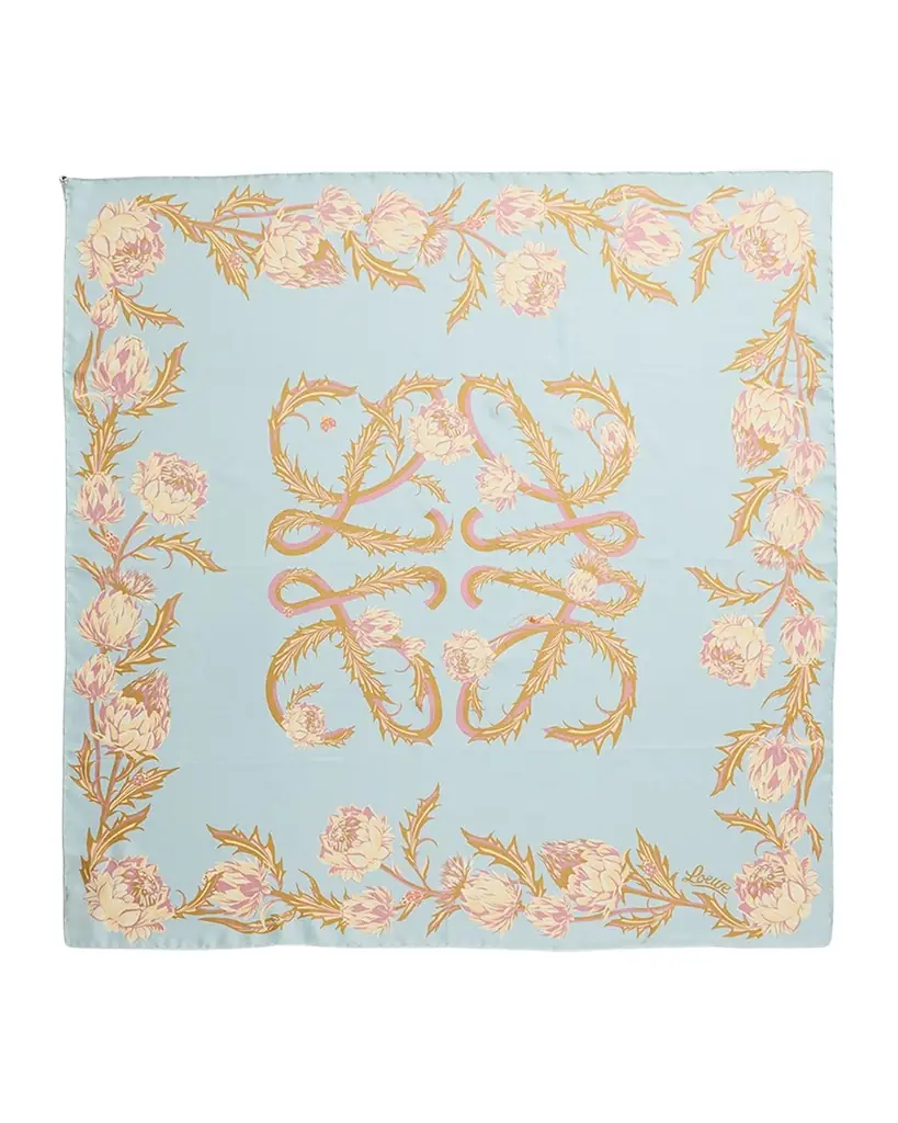 Loewe x Paula 's Ibiza Anagram Cotton Scarf