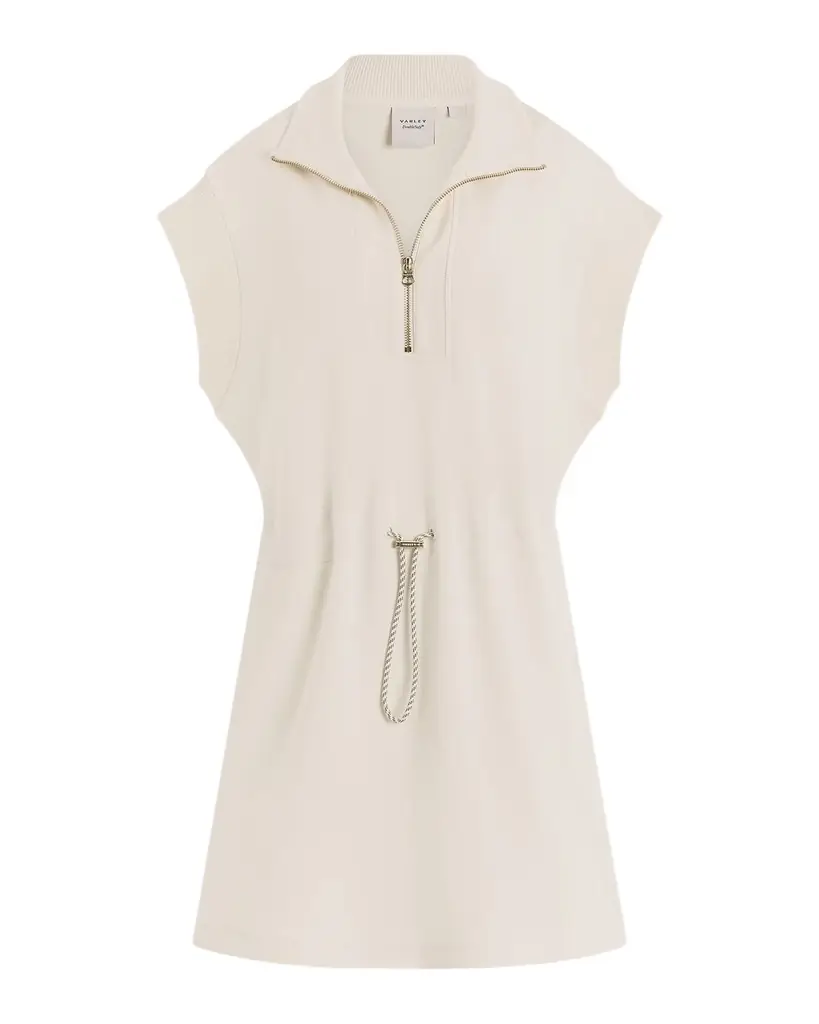 Varley Avaya Half-Zip Minidress
