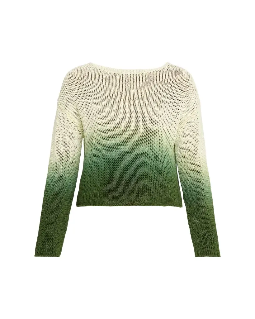 Vince Dip-Dye Cotton Sweater