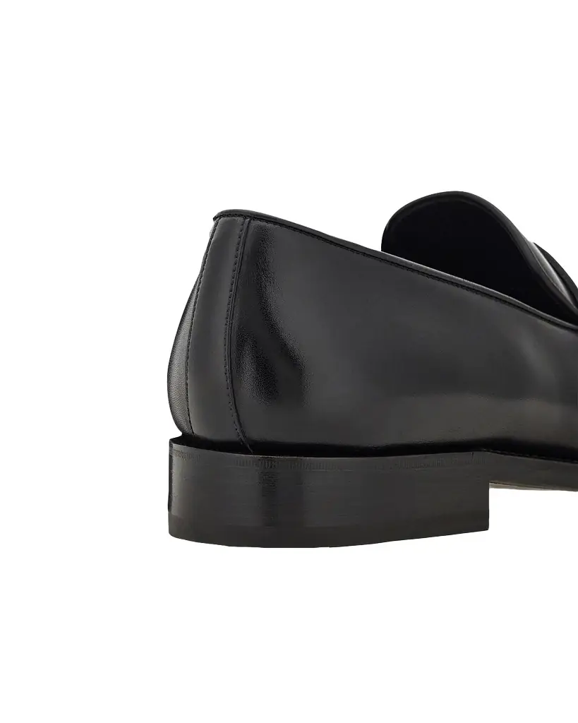 Ferragamo Men 's Brandy Tramezza Leather Penny Loafers