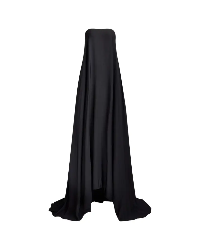 Ralph Lauren Collection Erickson Satin Evening Dress