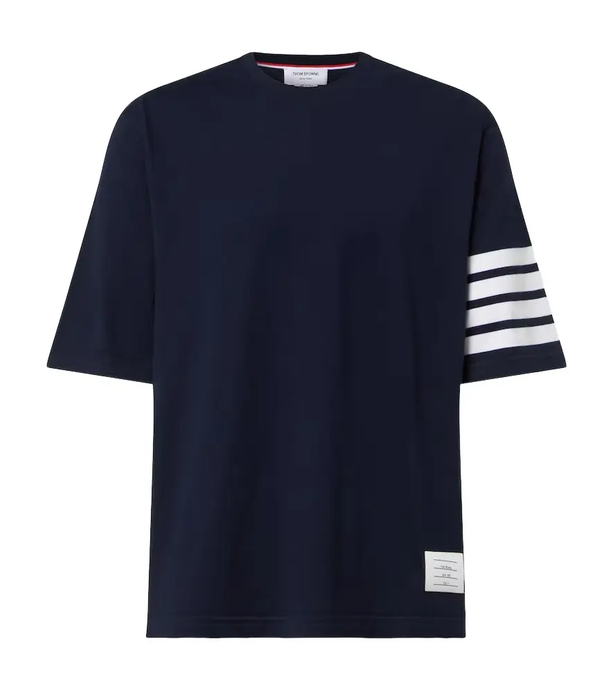 Thom Browne 4-Bar cotton jersey T-shirt