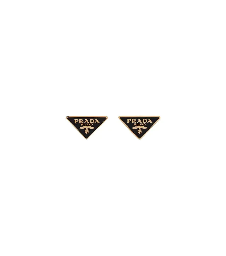 Prada Enamel earrings