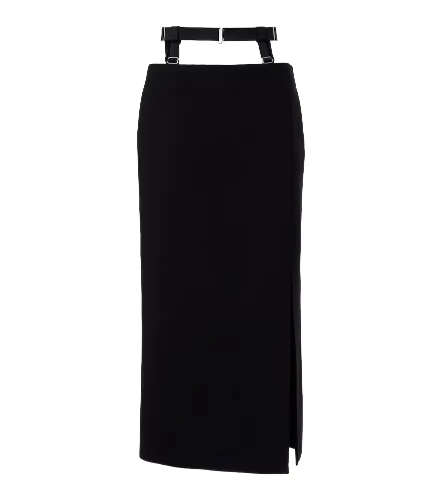 Mugler Cutout pencil skirt