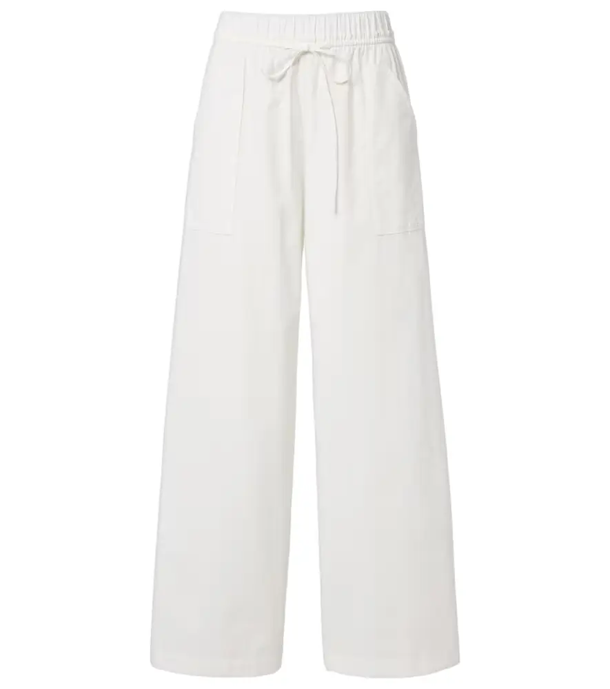 Vince Cotton poplin wide-leg pants