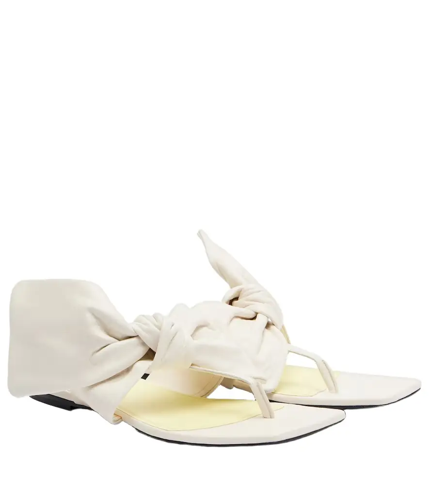 Givenchy Boudoir Bow leather sandals