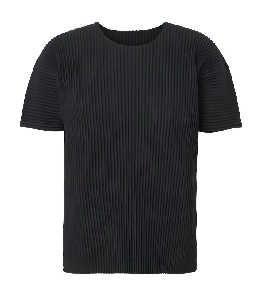 Homme Plisse Issey Miyake Homme Plissé Issey Miyake Basics pleated T-shirt