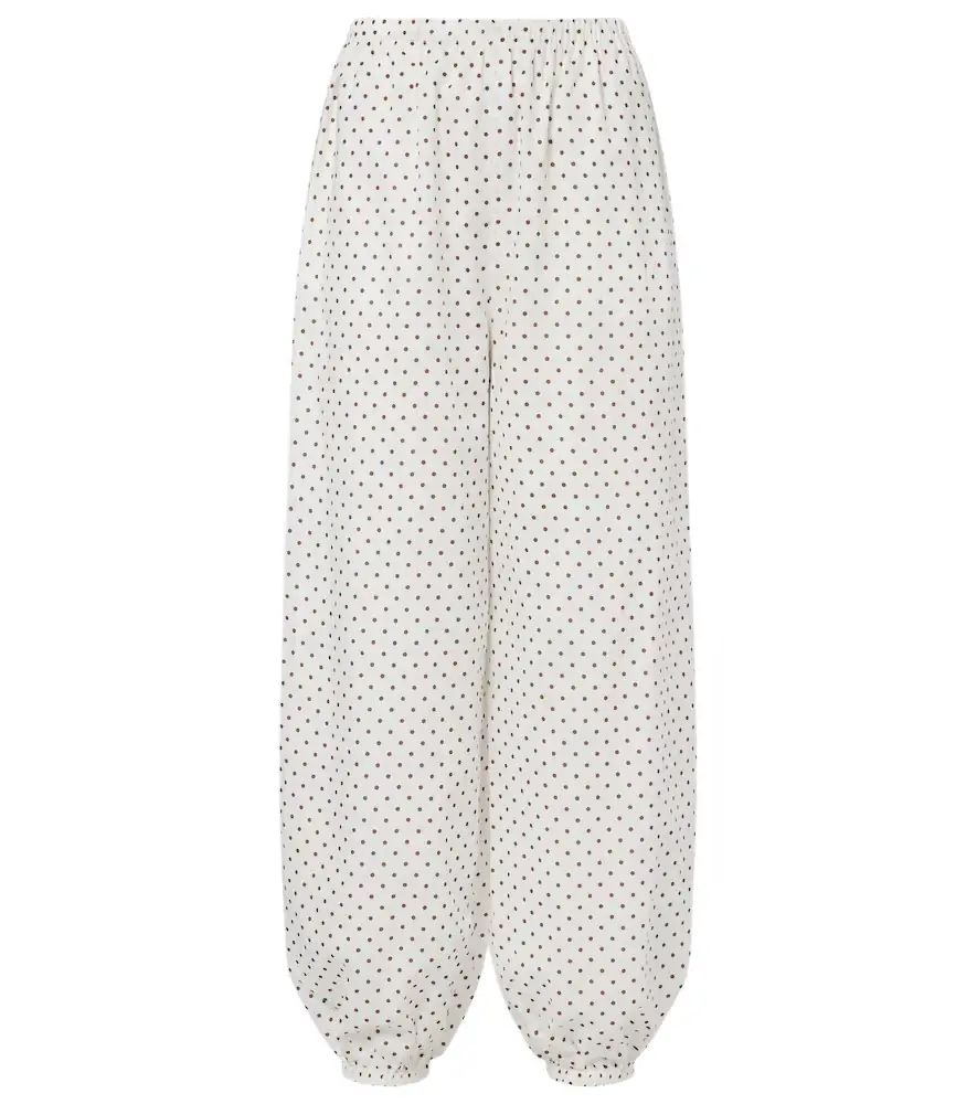Posse Evie polka-dot balloon pants