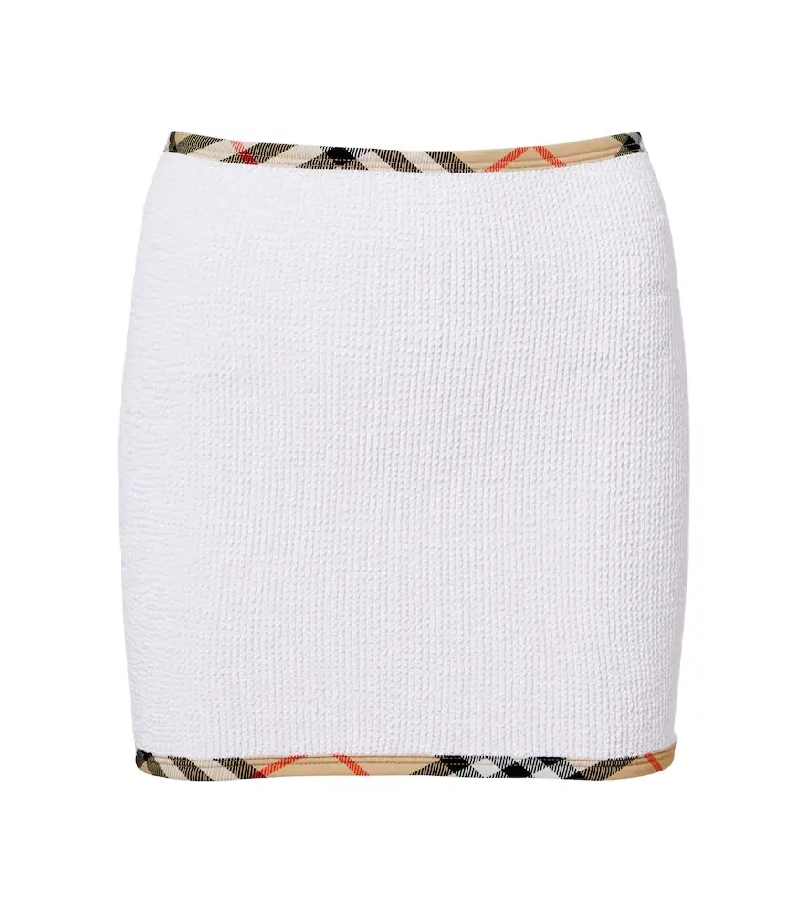 Burberry x Hunza G Devyn beach cover-up