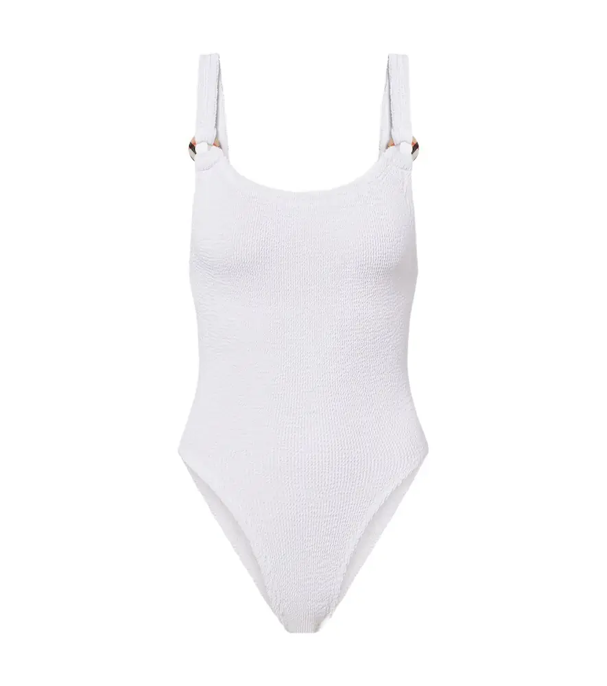 Burberry x Hunza G Domino  Check swimsuit