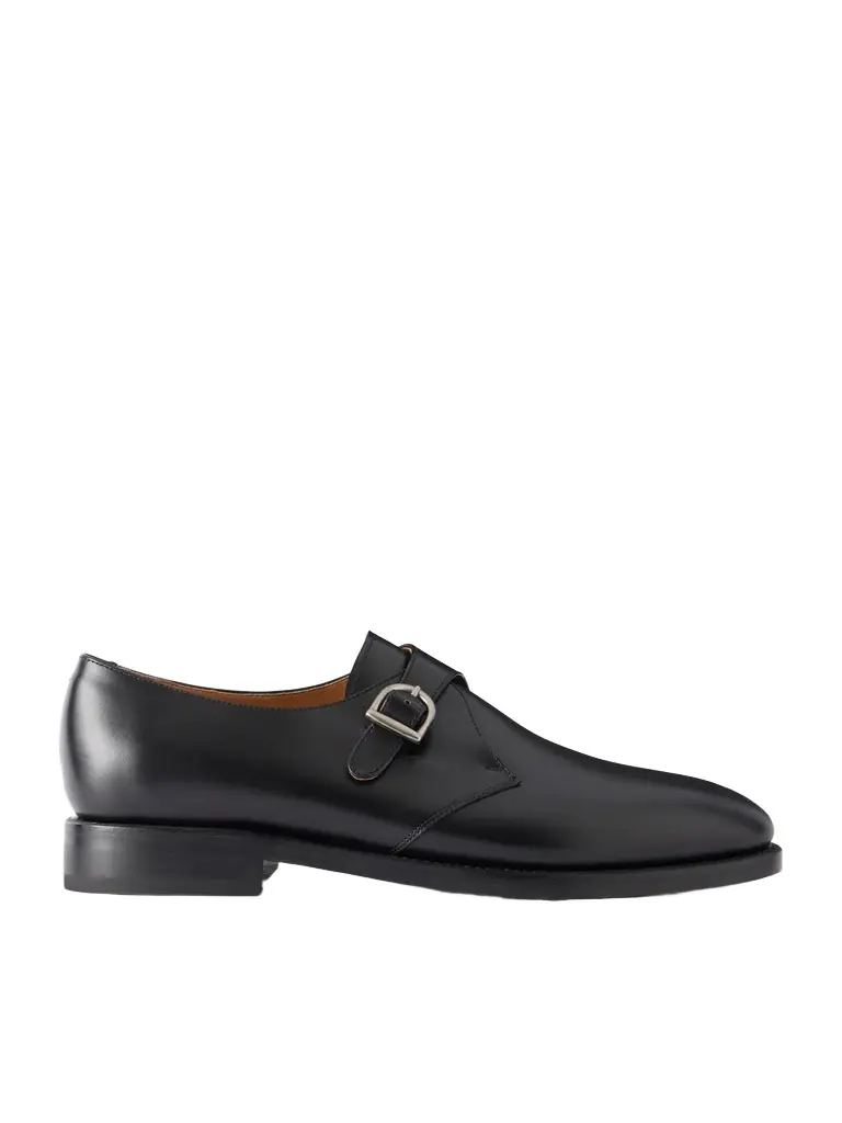 MORJAS Leather Monk-Strap Shoes - Men