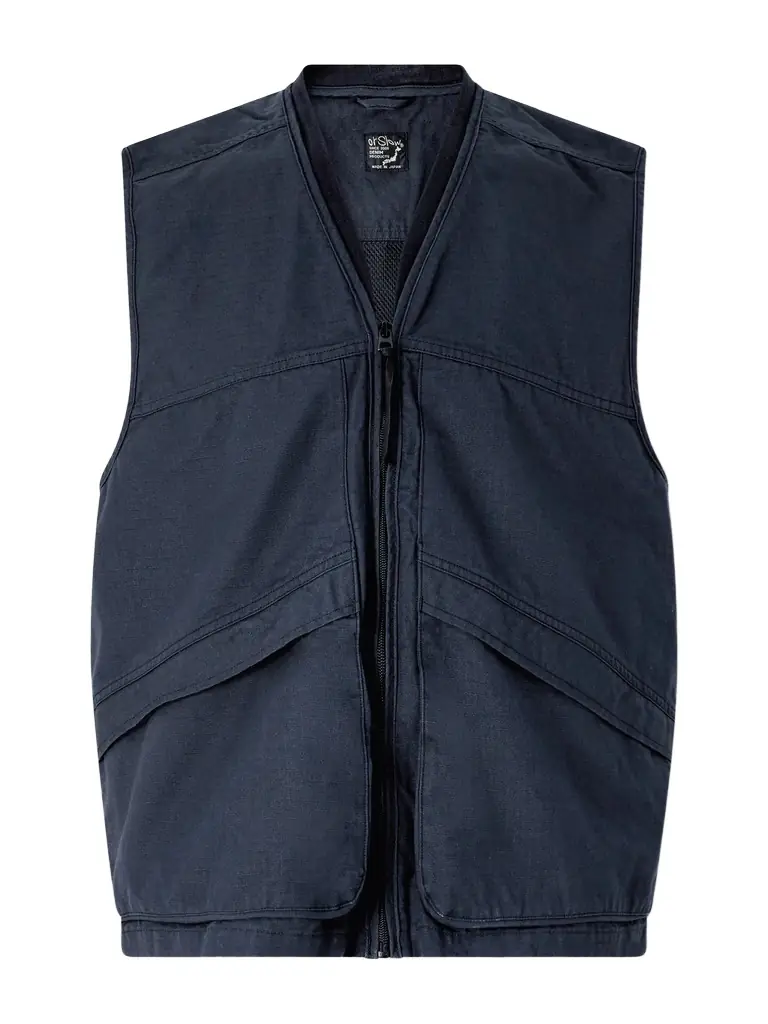 OrSlow Utility Cotton Vest - Men